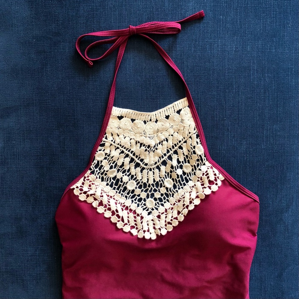 Cupshe High Neck One Piece Swimsuit